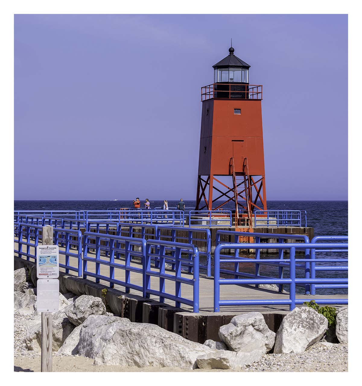 Charlevoix South Pier Light Ststion