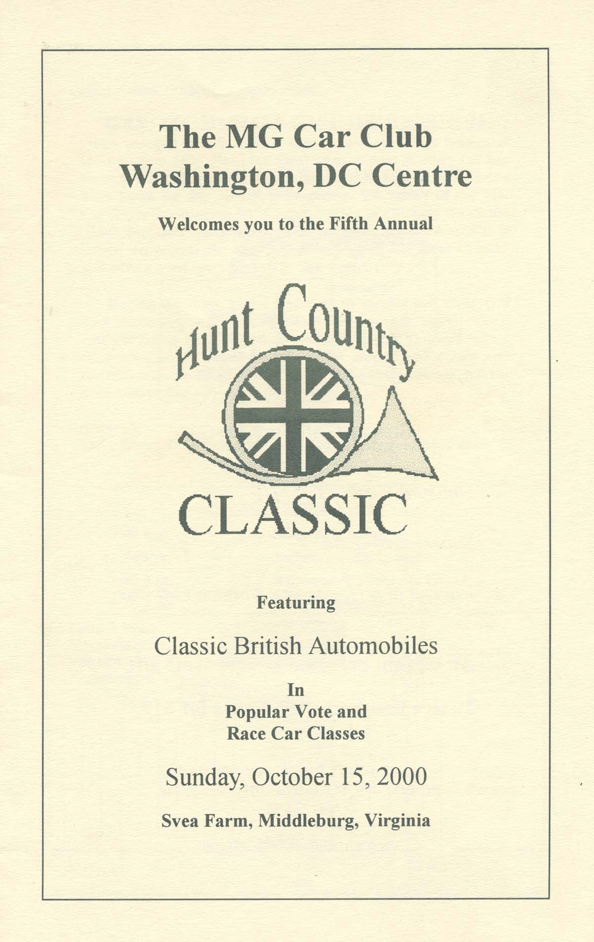 Vintage Racing